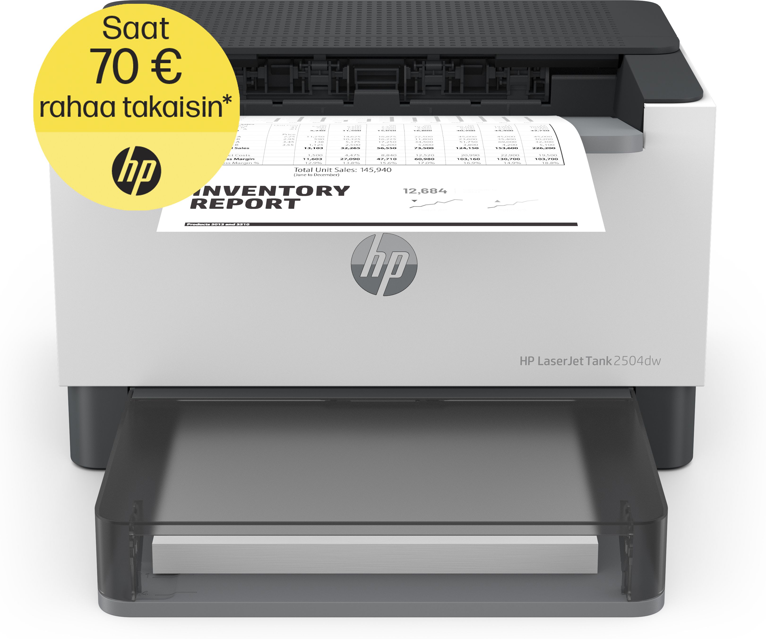 HP LaserJet Tank 2504DW 22ppm Printer